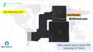 Perfect repair, easy to use JCID Wide Angle Camera Tag-On Repair FPC