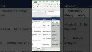 Mastering Essential Text Functions in Excel: Trim, Proper, Lower, and Upper✅