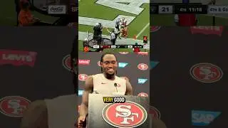 Luter’s GREAT Interception #49ers