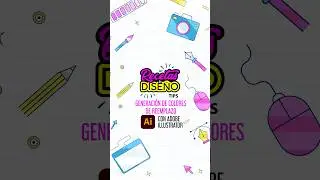 Generación de colores de reemplazo con Adobe #illustrator #shorts #recetasdediseñotips #disenoduocuc