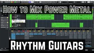 How to Mix Power Metal - 09 - Rhythm Guitars