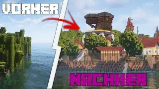 Ich habe eine HEXENSTADT in MINECRAFT gebaut!