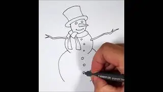 EasY $$$NOWMAN DraWing