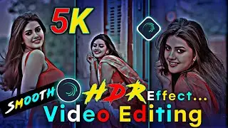 Alight Motion HDR Blue Effect /Trending Effect In Alight Motion | Video editing | Technical Asmatali