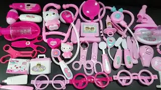 Hello Kitty / Satisfying with Unboxing Pink Doctor Medical Tools Playset