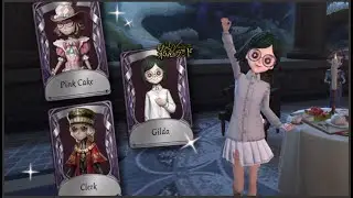Identity V | Mind's Eye Has The Most Intense Gameplay and The Best Skins | Pink Cake + Clerk + Gilda