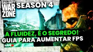 COMO AUMENTAR FPS WARZONE 3 SEASON 4! DIMINUIR INPUT LAG E REDUZIR TRAVAMENTOS