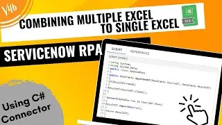Merge multiple excels into Single Excel | Concatenate Excels #rpa #snow