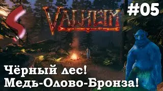 📔 Гайд: Чёрный лес, где добыть медь и как убить Тролля! | Valheim | #05