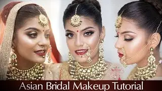 Asian Bridal Makeup Tutorial | Bridal Makeup Look | Step By Step Bridal Makeup | Chandni Singh