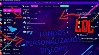 COMO PONER UN FONDO PERSONALIZADO EN DISCORD😎