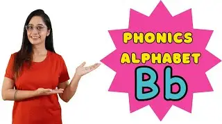 LETTER B b PHONICS #alphabet #phonics #letters #rhymes #kids #abcd #b #learning #phonicsong