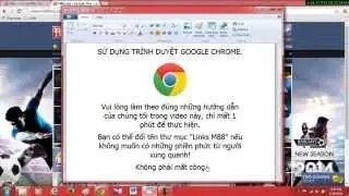Sử dụng Bookmarks Google Chorme vào M88