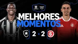 BOTAFOGO 2 X 2 INTERNACIONAL | HIGHLIGHTS | 2026 BRAZILIAN CHAMPIONSHIP
