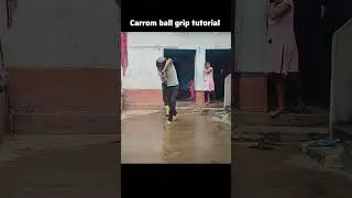 Carrom ball and leg cutter Bowling grip tutorial for beginners 🏏🥎.#cricket #sports #spinbowling