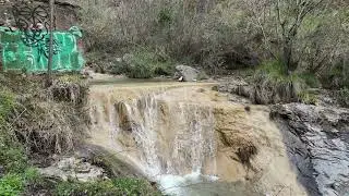 Acquedotto storico di Genova: i laghetti del rio Cicala dopo le piogge