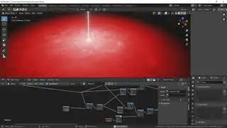 Laser impact FX shader eevee realtime