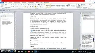comprobación de accesibilidad de un documento word.