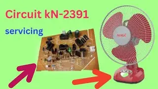 Rechargeable fan servicing//circuit KN- 2391