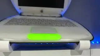 Prusa i3 MK3 MMU2S Timelapse Apple iBook G3 Clamshell in Graphite & Key Lime Display Stand