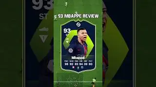 93 POTM Mbappé Review in EA Sports FC 24 