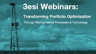 3esi Webinar - Transforming Portfolio Optimization
