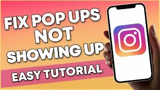 How To FIX Instagram Pop Ups Not Showing Up (EASY)