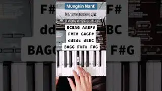 Tutorial 517 | Mungkin Nanti. 🎹 #pianotutorial #suffixpiano #peterpan #mungkinnanti #shorts