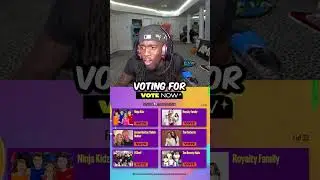 Kai Cenat votes FGTeeV for Nickelodeon 2024 Kids Choice Awards