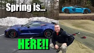 First C7 start of 2023! | Z06's and E-Rays!