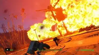 Fallout 4 - Vertibird Crash Compilation