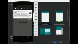 How to Set Image and Collapsing  Notification in Android Studio || * Part -Two*