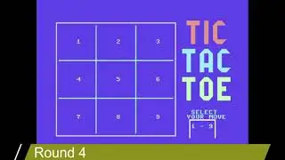 Tic-Tac-Toe-64  *  How not to play Noughts and Crosses  *  Computer game in Commodore 64 BASIC 2.0