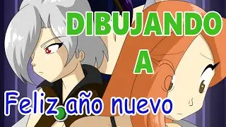Dibujando a | FELIZ AÑO NUEVO | Caricanima Studio