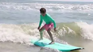 Kids Surfing Lesson in Daytona Beach Shores