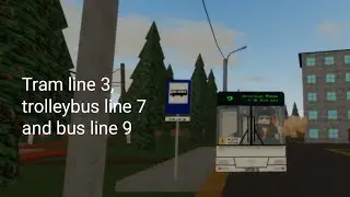Sosnovsky | Tram line 3, trolleybus line 7 and bus line 9