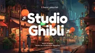 【GIBLI NIGHT】Easy to listen to, easy to sleep  ☂ ＲＡＩＮ ☂
