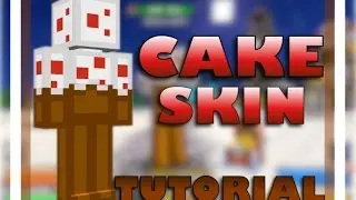 Pixel Gun 3D (SKIN TUTORIAL) Skin - 7 CAKE SKIN