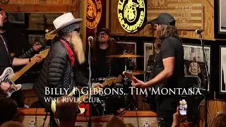 Billy F Gibbons, Tim Montana perform at Wise River Club