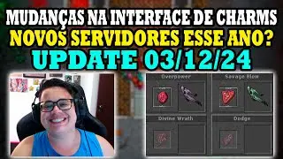 Tibia - Mudança na interface de Charms, CM Liamas responde sobre novos servidores.