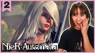 MEETING A2 ❤️ | mij plays Nier Automata Part 2