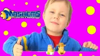 Распаковка Машемс: История игрушек. Шериф Вуди и Базз Лайтер. Unboxing Mushems Toy Story