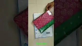 Flipkart saree unboxing 👌#saree#youtubeshorts#unboxing