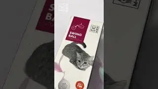 Интерактивная игрушка для кошек звуковой шар SWING Ball 😺 Ссылки в описании!