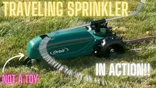 Orbit Traveling Sprinkler: Efficient Lawn Watering