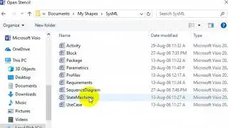Menggunakan Stencil di Microsoft Visio