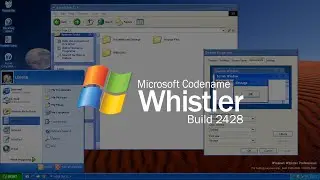 The Beginning of Luna | Windows Whistler Beta 2 Build 2428