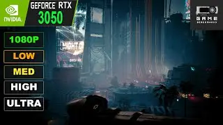 RTX 3050 | Cyberpunk 2077 Phantom Liberty. 1080P Low, Med, High, Ultra, Ray Tracing, DLSS