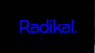 Radikal | Logo Animation | Glitch Effect
