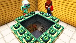 Squatting in Someones Base with the Intent to Remain Until I Achieve Total Completion of Minecraft
